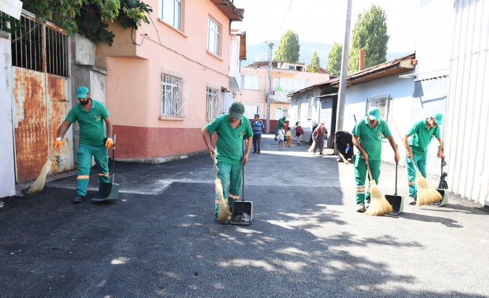 Temiz bir Osmangazi için vatandaş belediye el ele